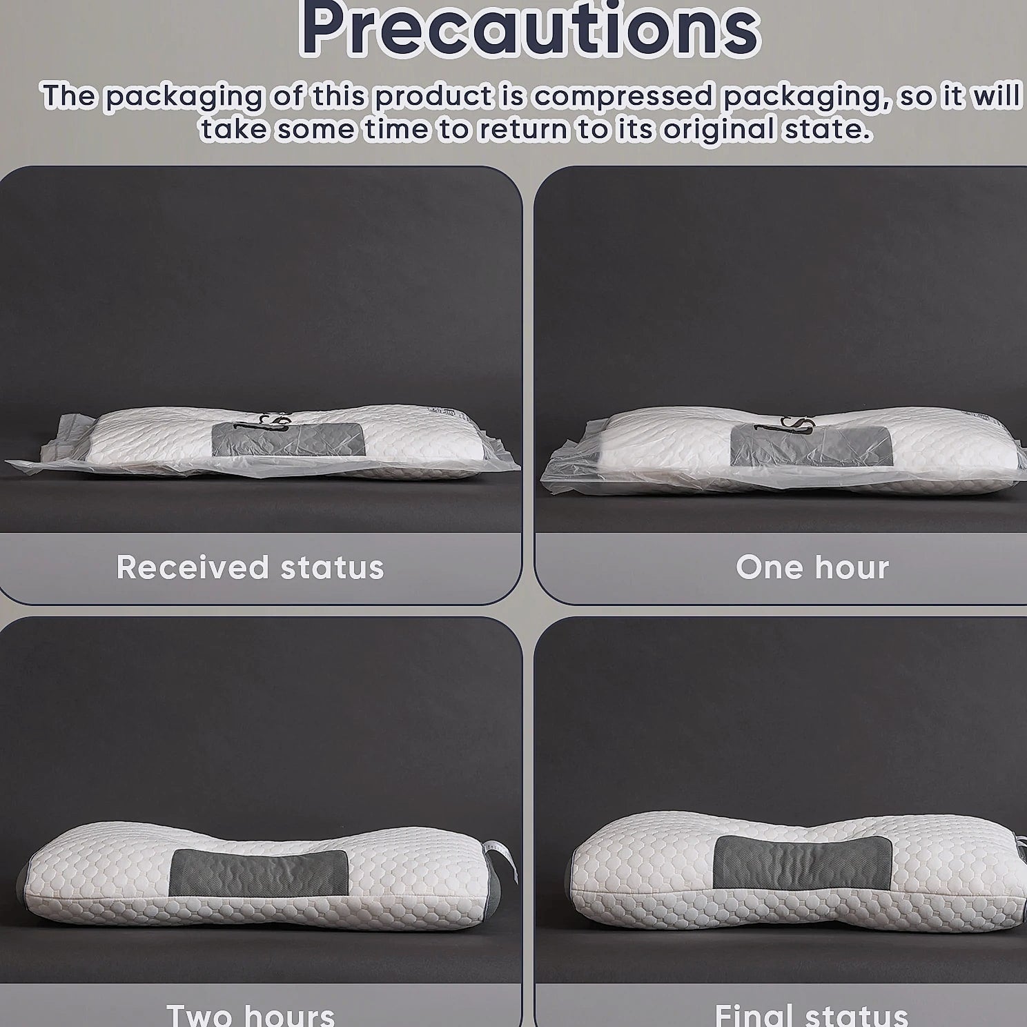 Ufist Adjustable Orthopedic Neck Pillow for Sleep Support
