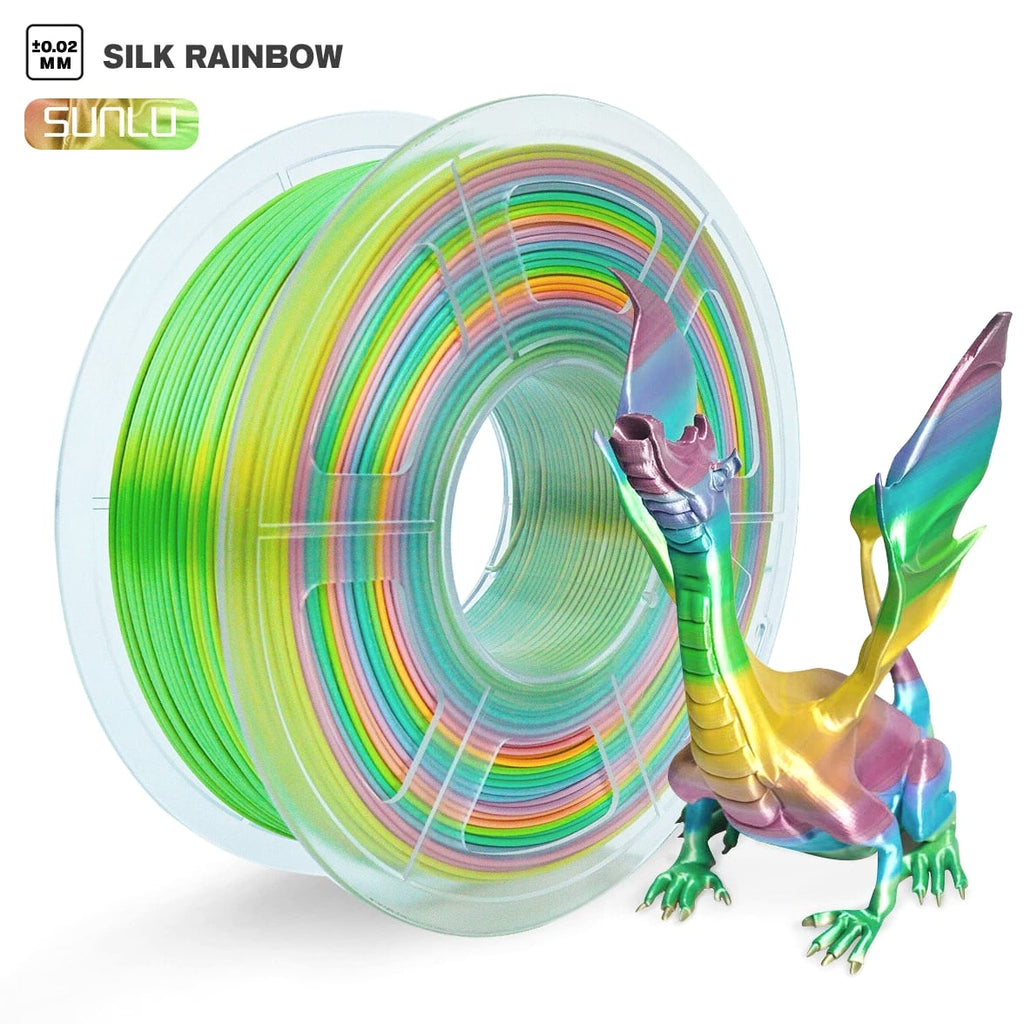 5×1KG SUNLU PLA+ SILK Filament 2.2LBS/1KG Neatly Wound Filaments For 3D Printer