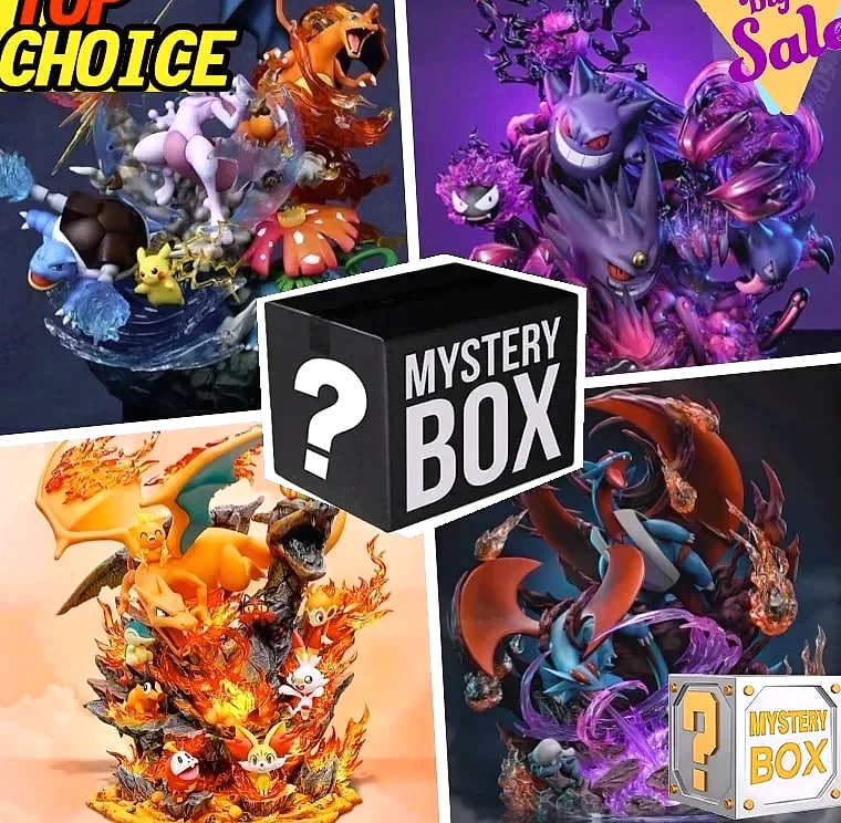 MINISO Pokemon 30cm Figure Mystery Box 10-Pack