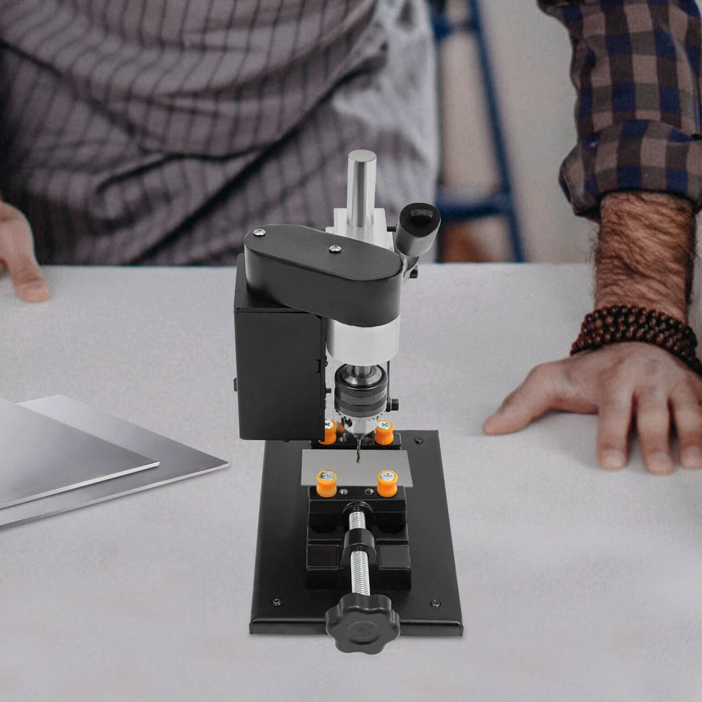 Power Bench Drill, Mini Drill Press, Adjustable Speed Electric Drilling Machine~