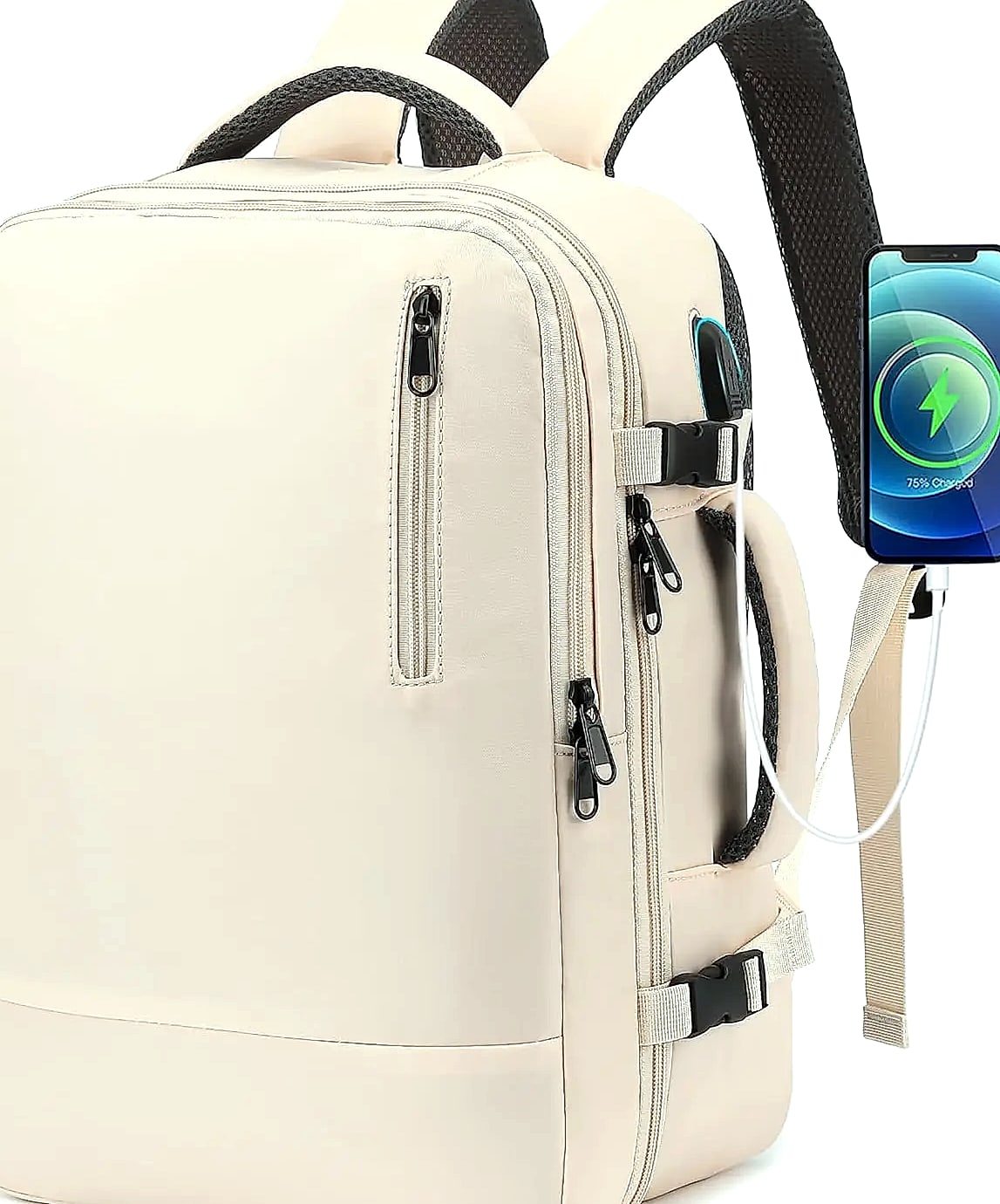 Women's Travel Backpack 15.6 Inch Laptop Carry-On with USB