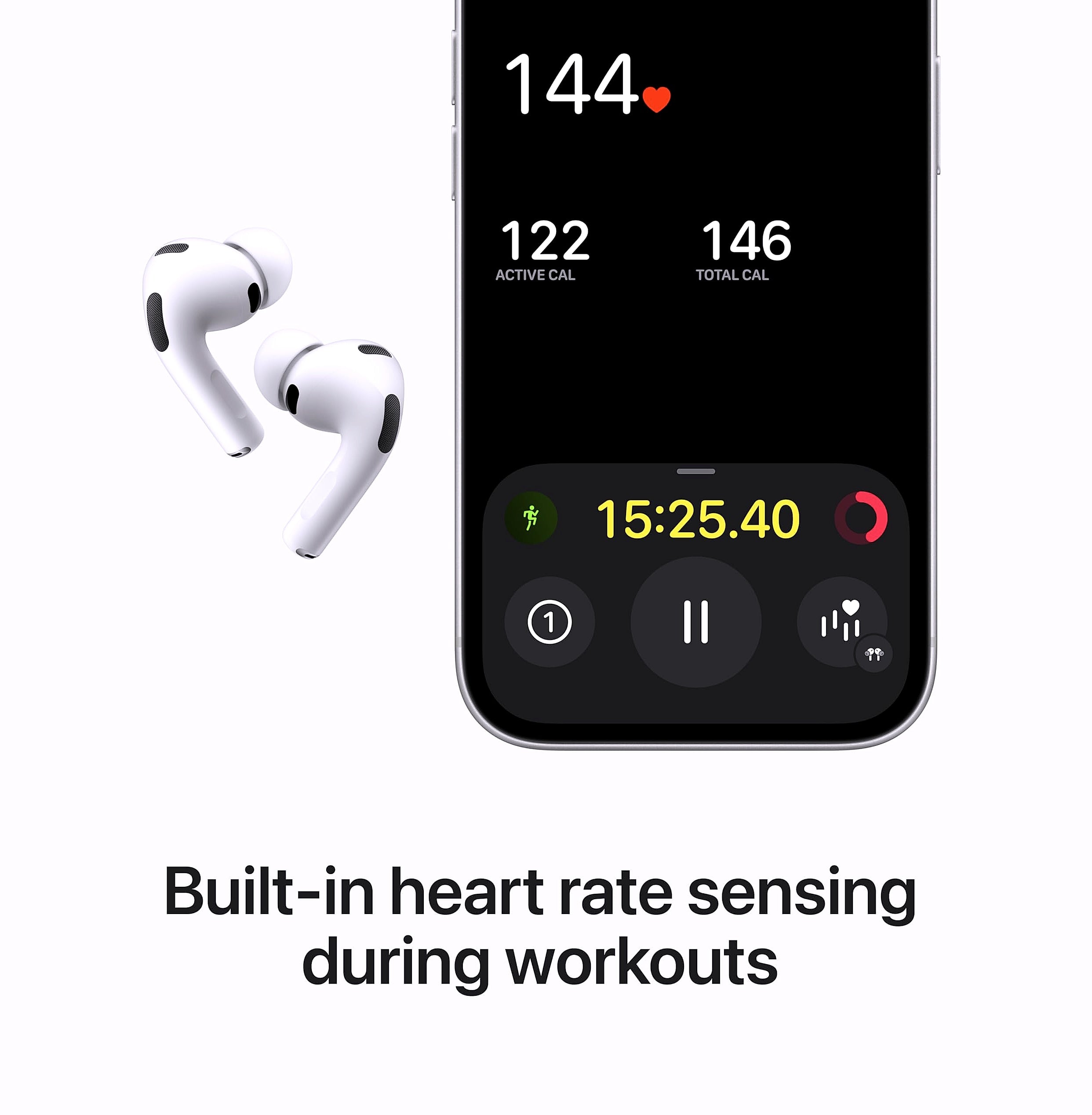 Apple AirPods Pro 3 Wireless Earbuds with Active Noise Cancellation