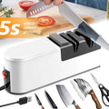 Professional Electric Knife Sharpener 3 Stage Chef Knife for Quick Sharpening US