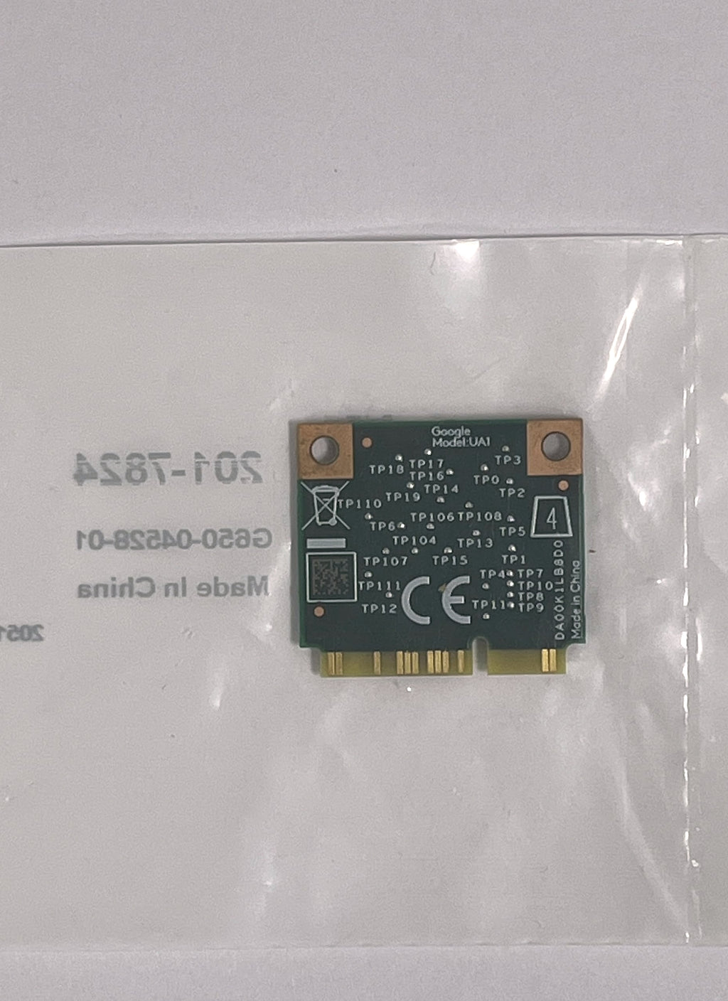 YwPulseU Coral Mini PCIe Edge TPU ML Accelerator