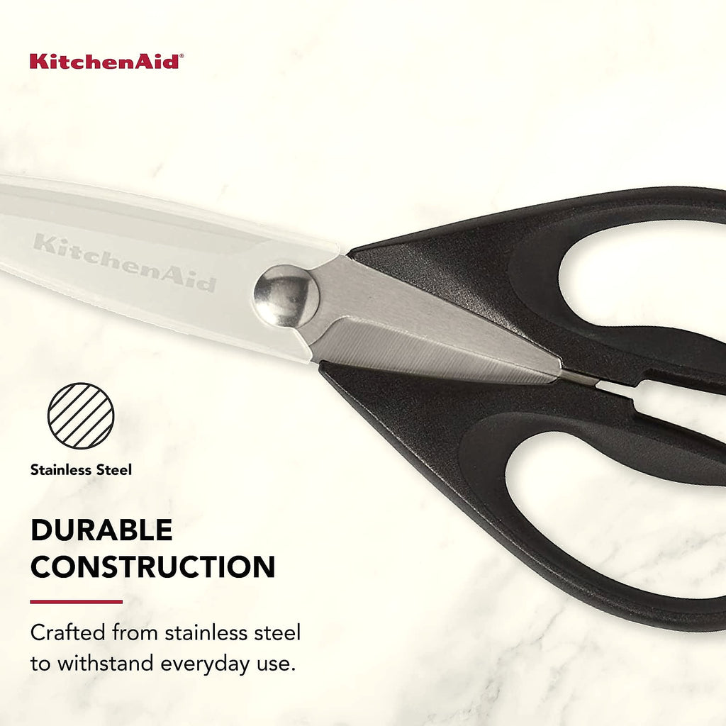 KitchenAid All-Purpose Kitchen Shears, 8.72 Inch Stainless Steel Scissors