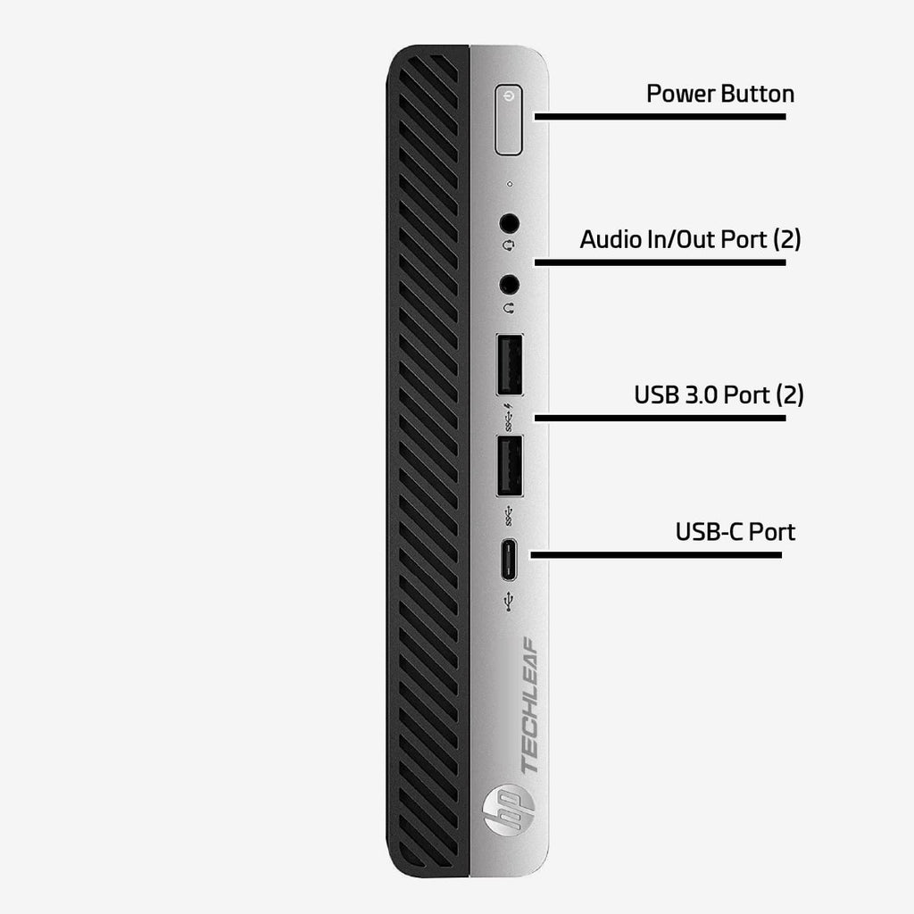 HP Mini Desktop PC i7 9th Octa-Core, up to 64GB RAM, 2TB NVMe SSD, Windows 11