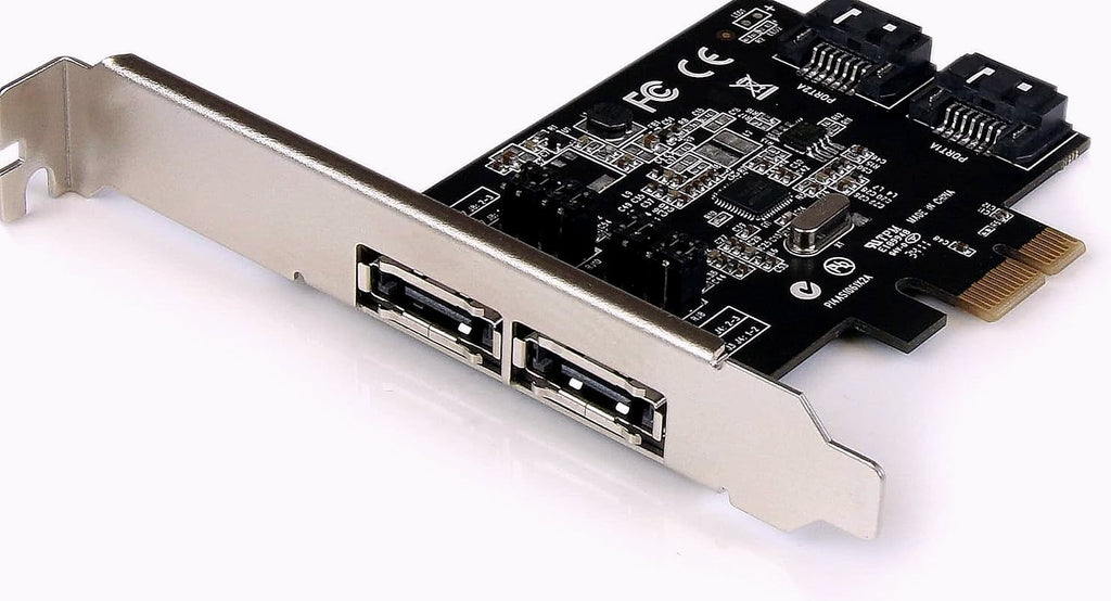 StarTech PEXESAT322I 2-Port PCIe SATA eSATA Controller Card