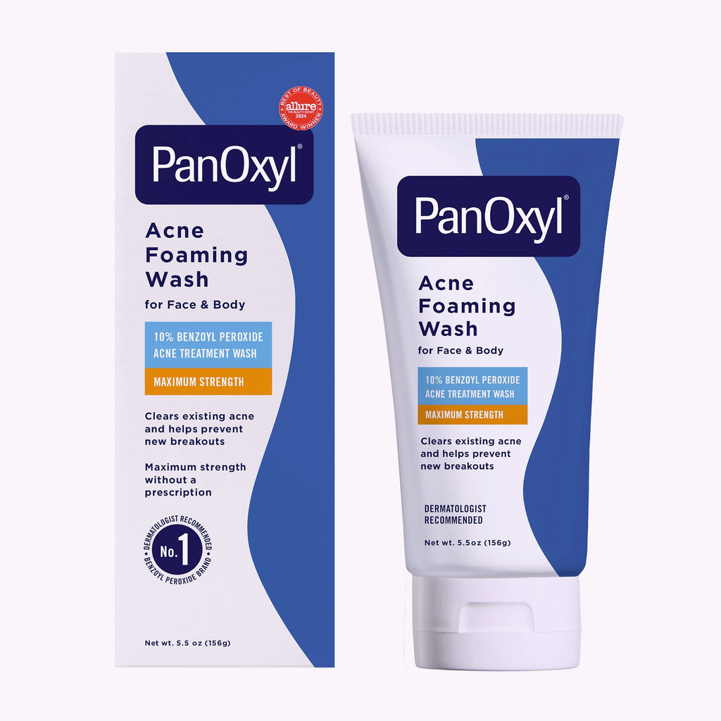 PanOxyl 10% Benzoyl Peroxide Foaming Wash for Acne