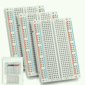 CHANZON BB-801 Breadboard Kit 3 Pack, 400 Tie Points