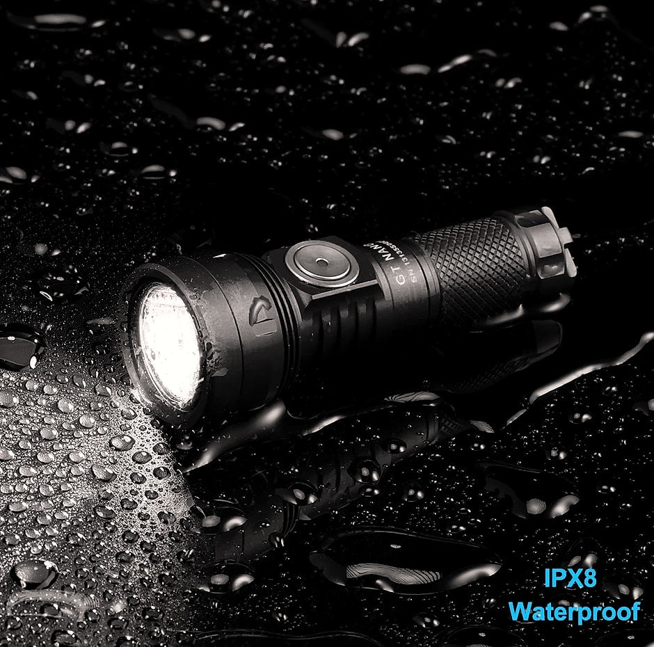 Lumintop GT Nano LED Flashlight 450m Compact Camping Light