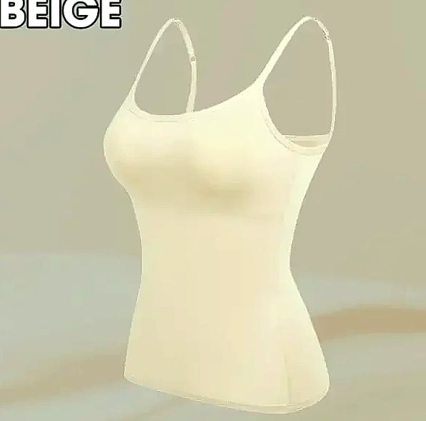 WONTIVE Women's Padded Camisole Tank with Built-In Bra