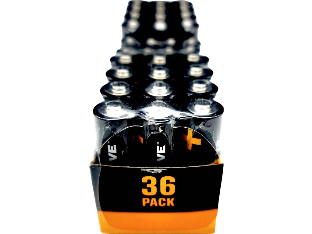 Powerdrive Disposable Batteries 24 AA and 12 AAA | Ultra Long Lasting | 36 Pack