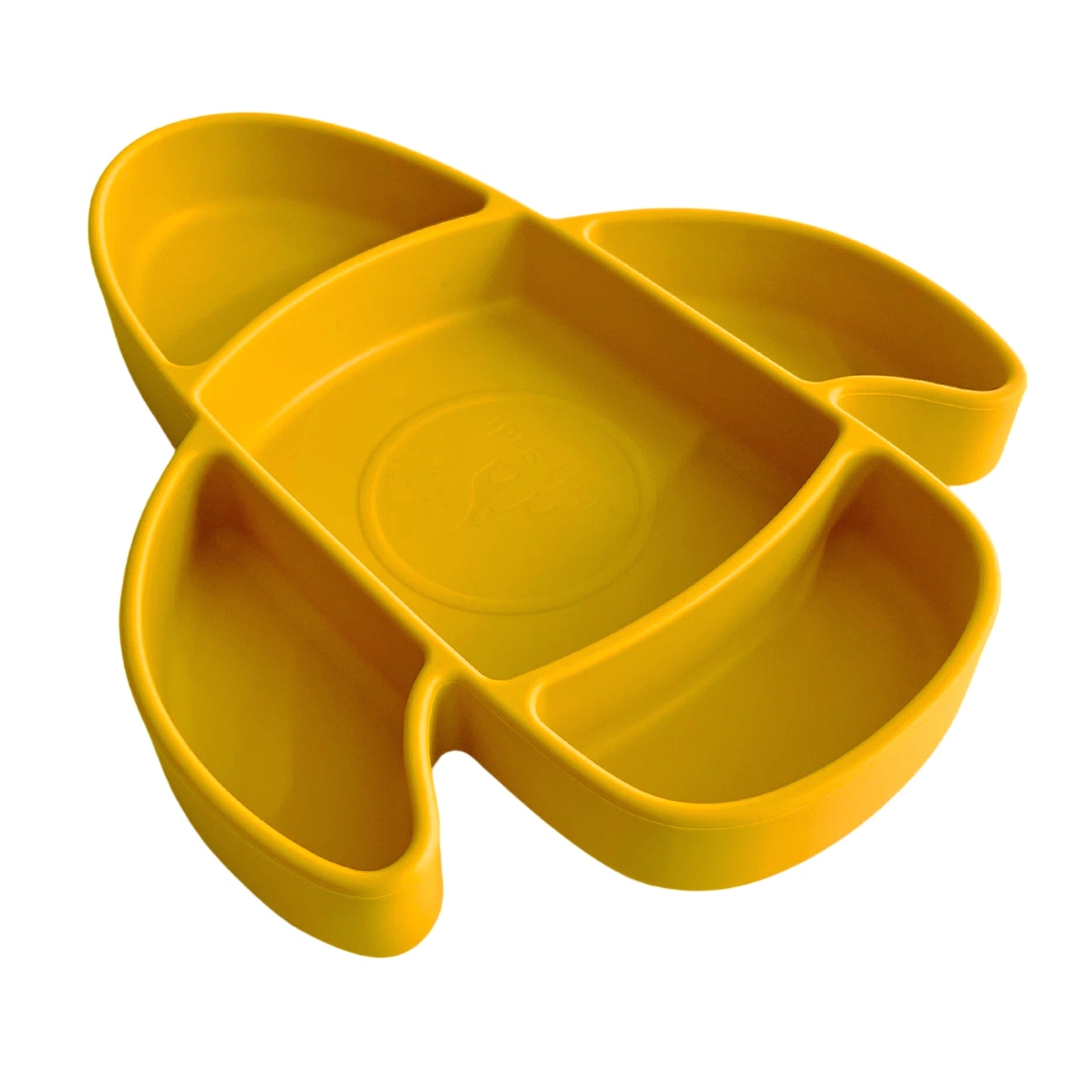 Liitle Sadi Silicone Airplane Toddler Plate, BPA-Free, Baby Plate, Baby Dish.