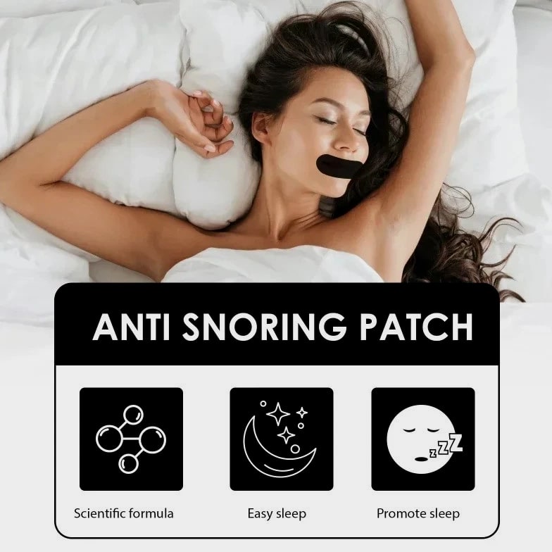 30 Pcs Anti Snore Mouth Breathing Tape For Better Sleep Nights Nasal Strips