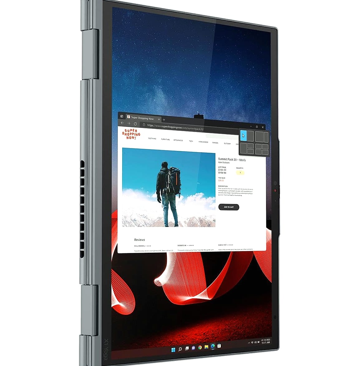 Lenovo ThinkPad X1 Yoga Gen 8 14in 2-in-1 Touchscreen Laptop