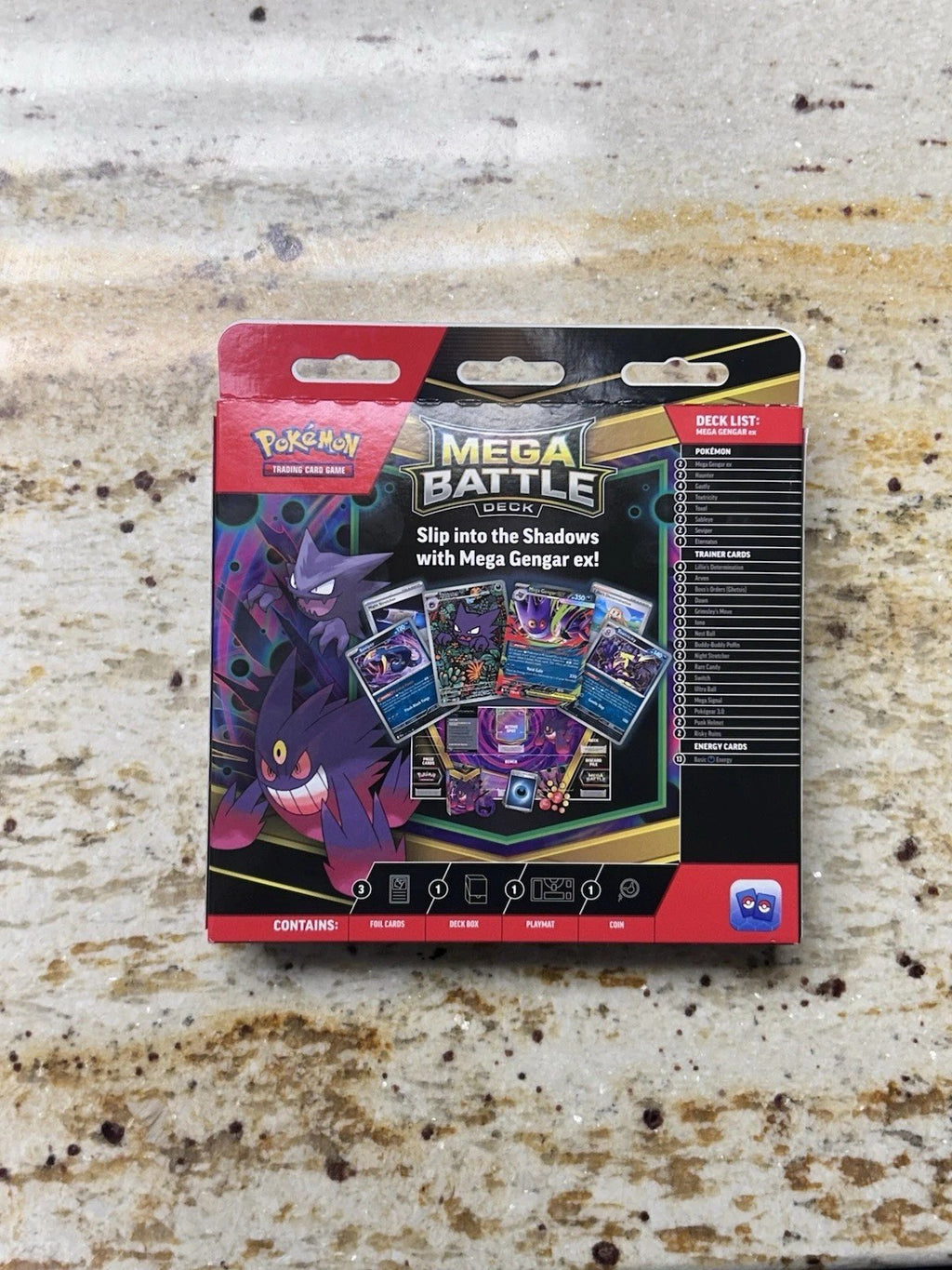 Pokemon Trading Card Game Mega Battle Deck (Mega Gengar Ex)