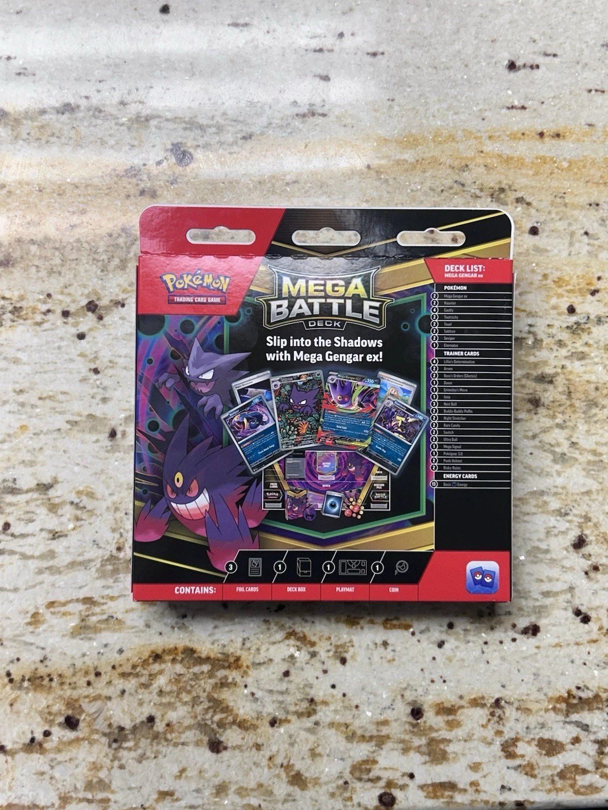 Pokemon Trading Card Game Mega Battle Deck (Mega Gengar Ex)