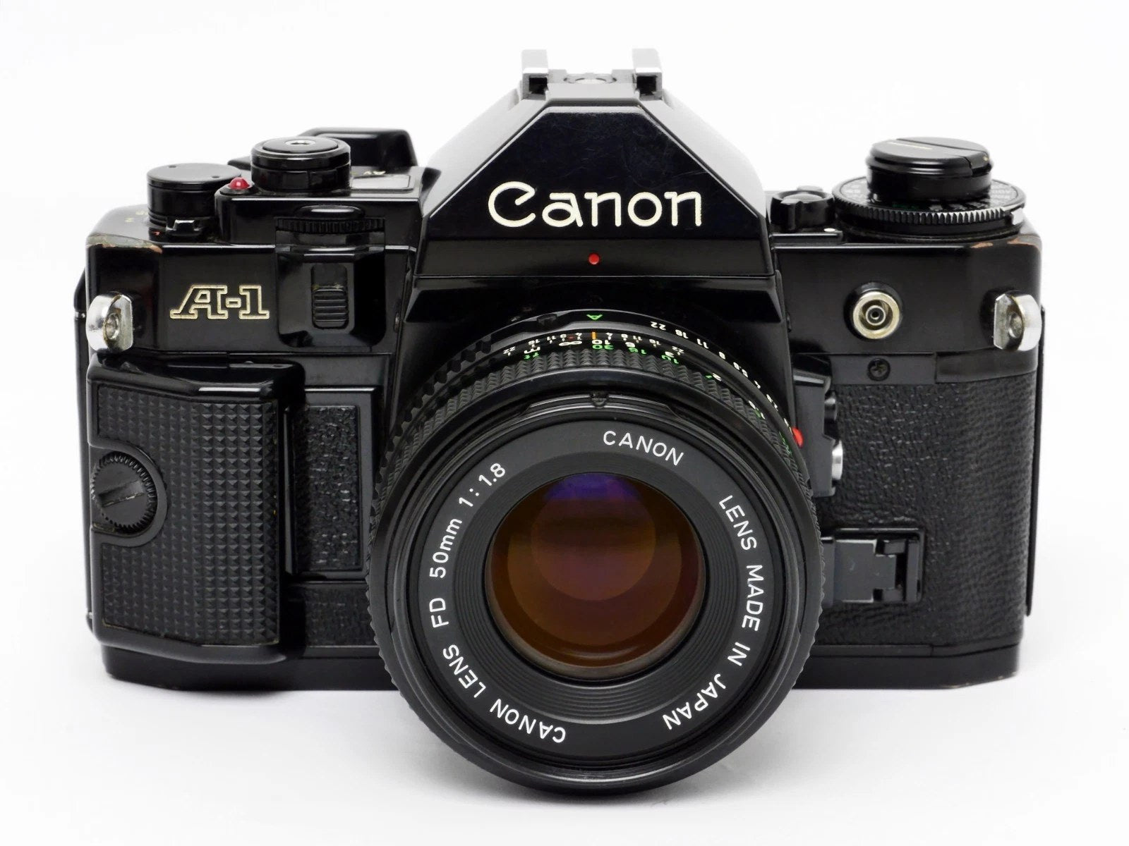 ✮ Canon A-1 with FD 50 mm F/1.8 Lens #550941 || from Dealer!