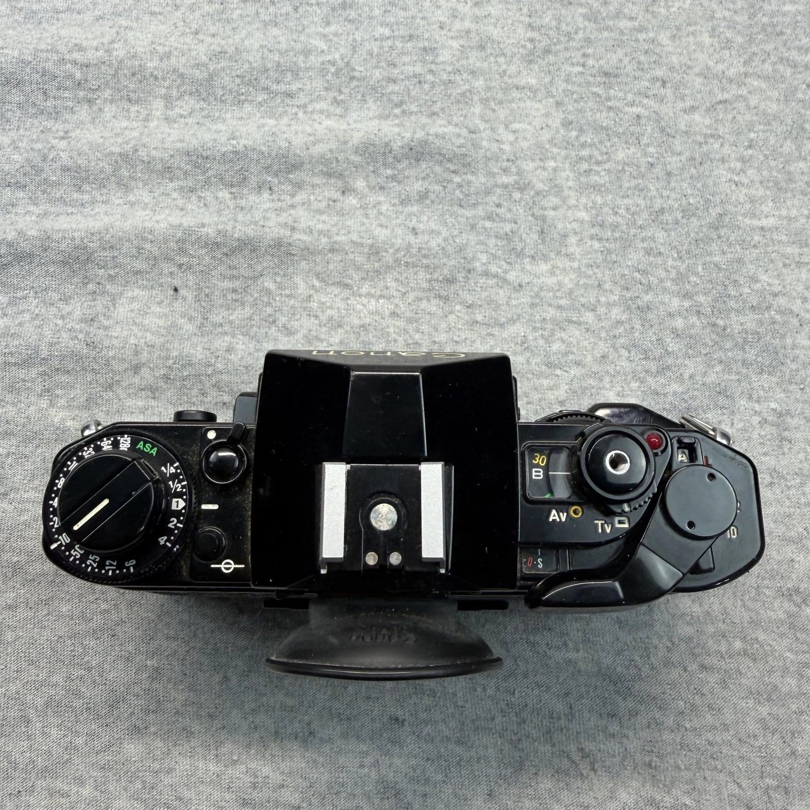 Canon A-1 A1 35mm SLR Film Camera Body Black