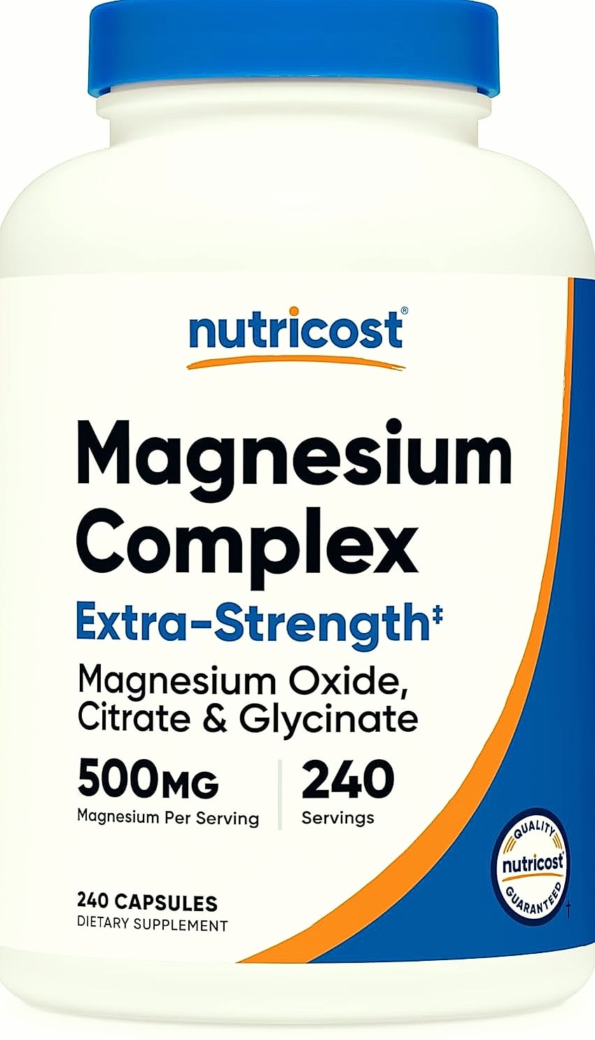 Nutricost Magnesium Complex 500mg Triple Blend Capsules