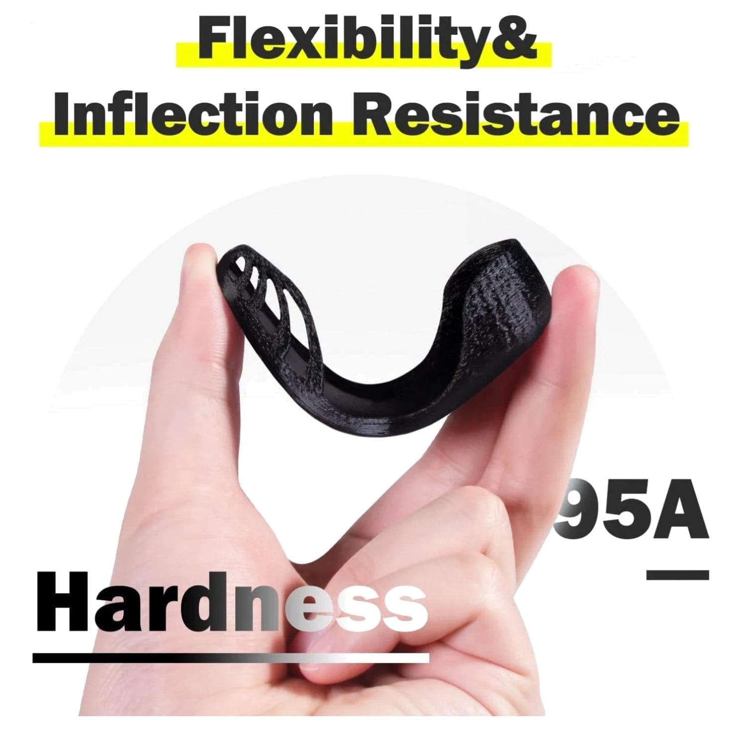 Flexible 3D Printer Filament with High Elasticity TPU
