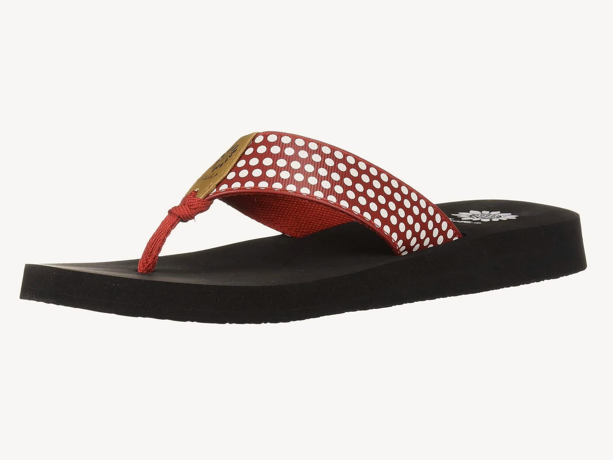 Yellow Box Fromy Girls' Sandals with Polka Dot Strap