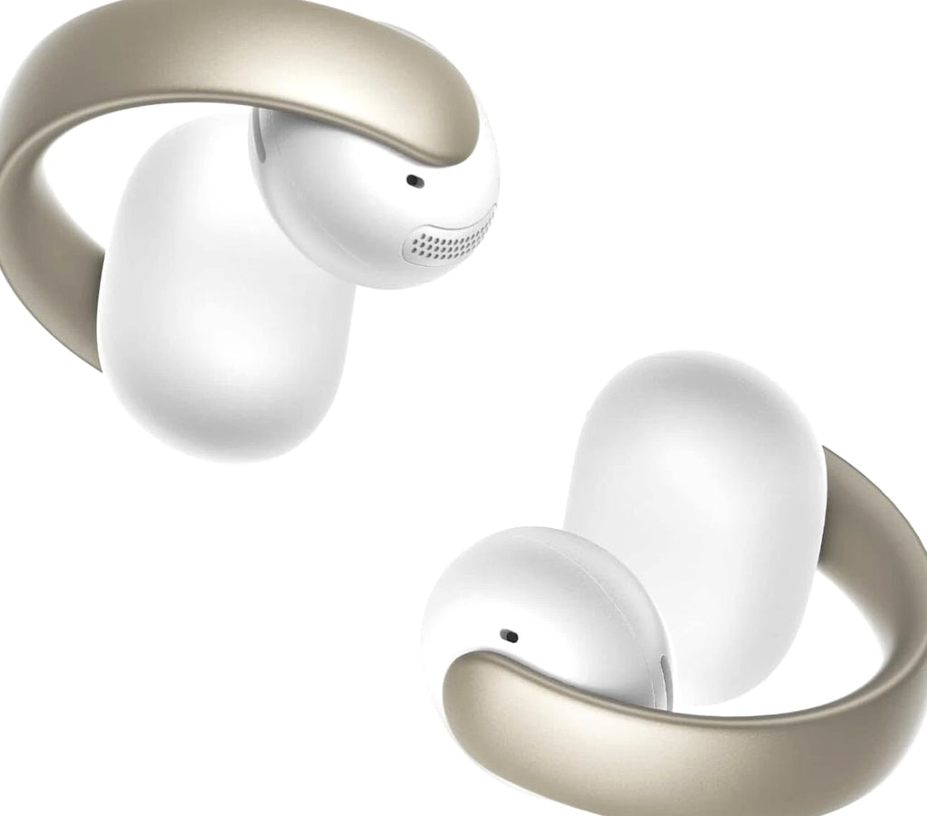Soundcore AeroClip Open-Ear Earbuds Clip-On Headphones 4 Mic AI-Boost Clear Call