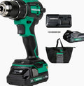 Kankeirr 18V Brushless Cordless Driver Drill Kit with 2 Batteries