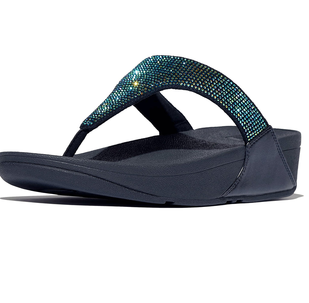 FitFlop Women's Lulu Crystal Toe-Post Sandal