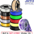 【BUY 10 PAY 6】JAYO 1.1KG PETG PLA PLA+2.0 TPU ABS 3D Printer Filament 1.75mm ASA
