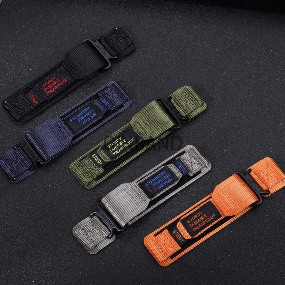Nylon Watch Band 20mm 22mm Quick Release Canvas Watch Strap for Men Women
