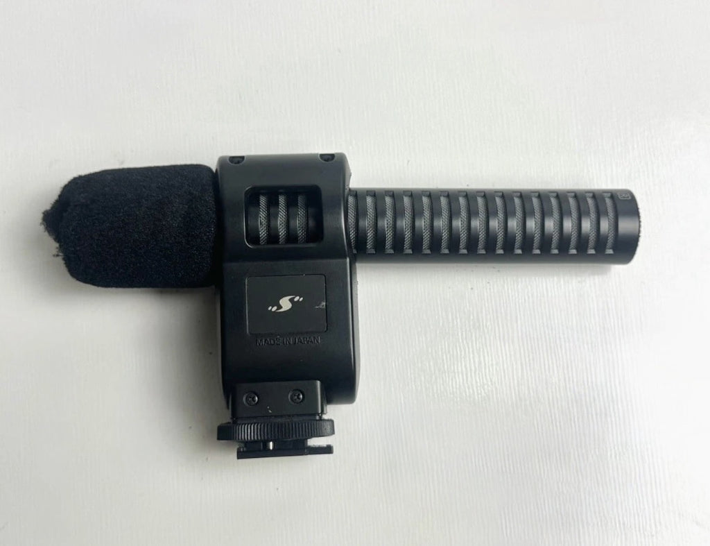 Canon DM-50 Directional Stereo Shotgun Microphone With Mic Cover Foam Windscreen