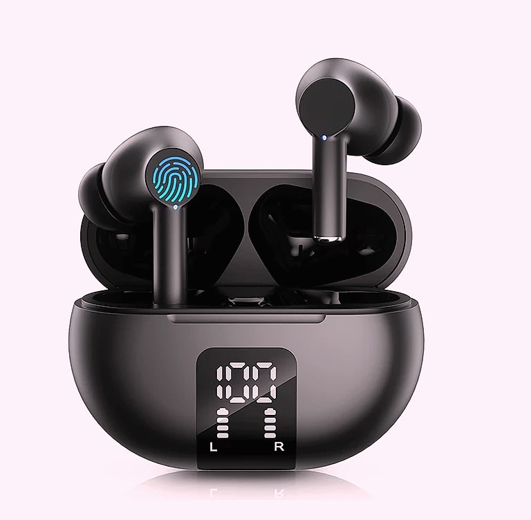 UYUXIO Bluetooth 5.3 Wireless Earbuds with 60H Playback