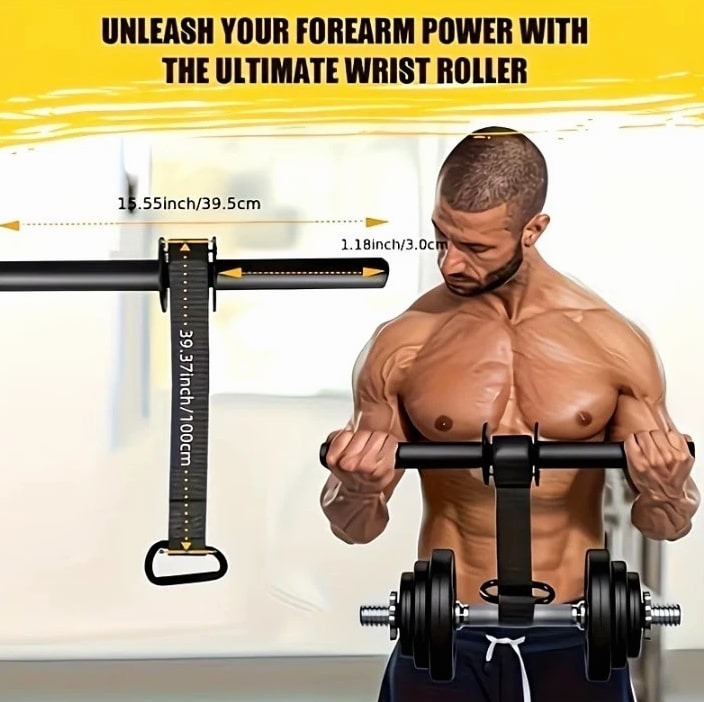 HEAVY DUTY Iron Wrist Strengthener 1pc Forearm Strengthener WE SHIP OVERSEA