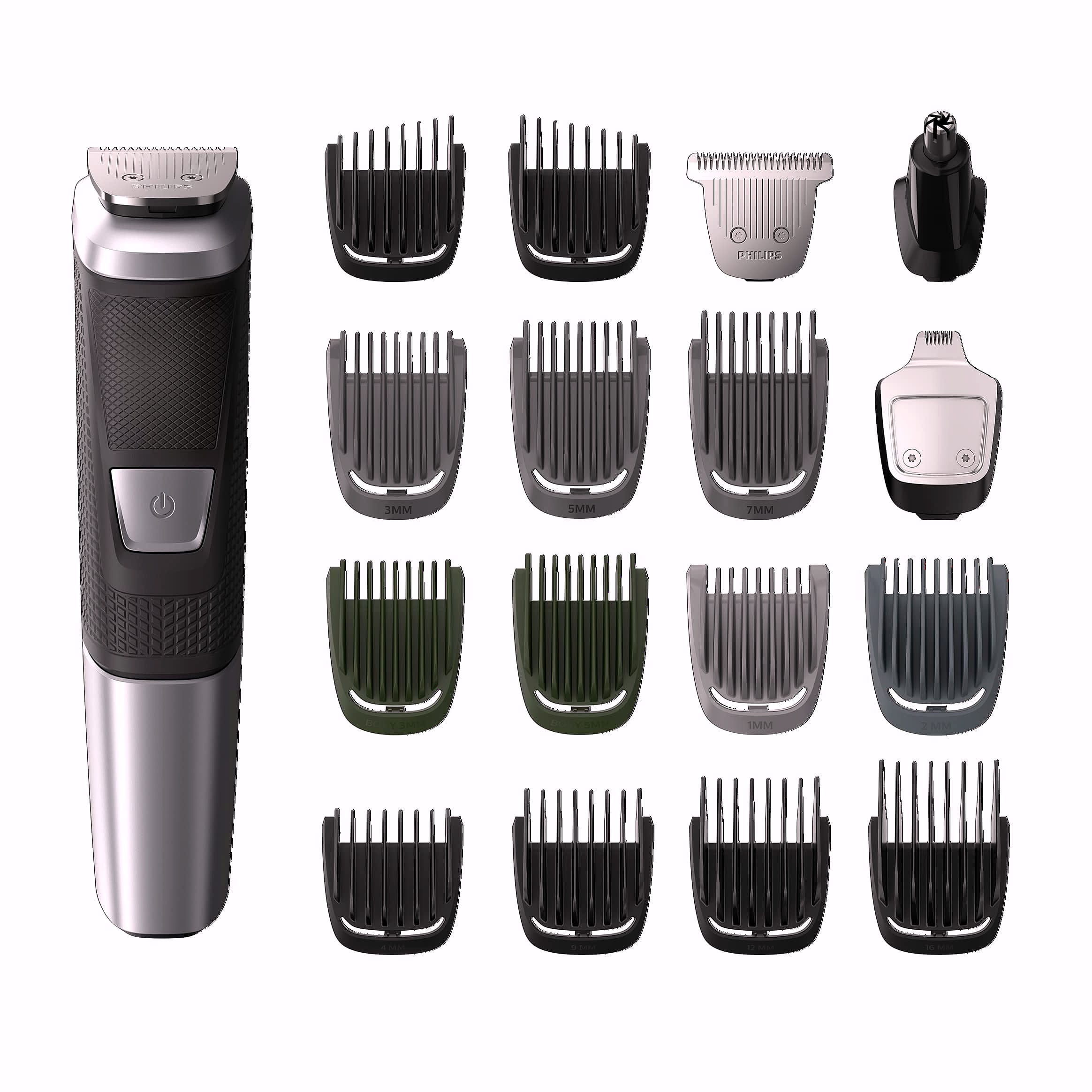 Philips Norelco Multigroom 5000 MG5910/49 18-Piece Grooming Kit