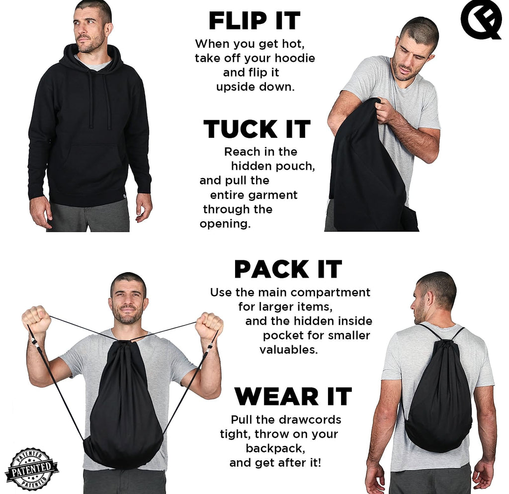Quikflip Kimura 2-in-1 Reversible Pullover Hoodie