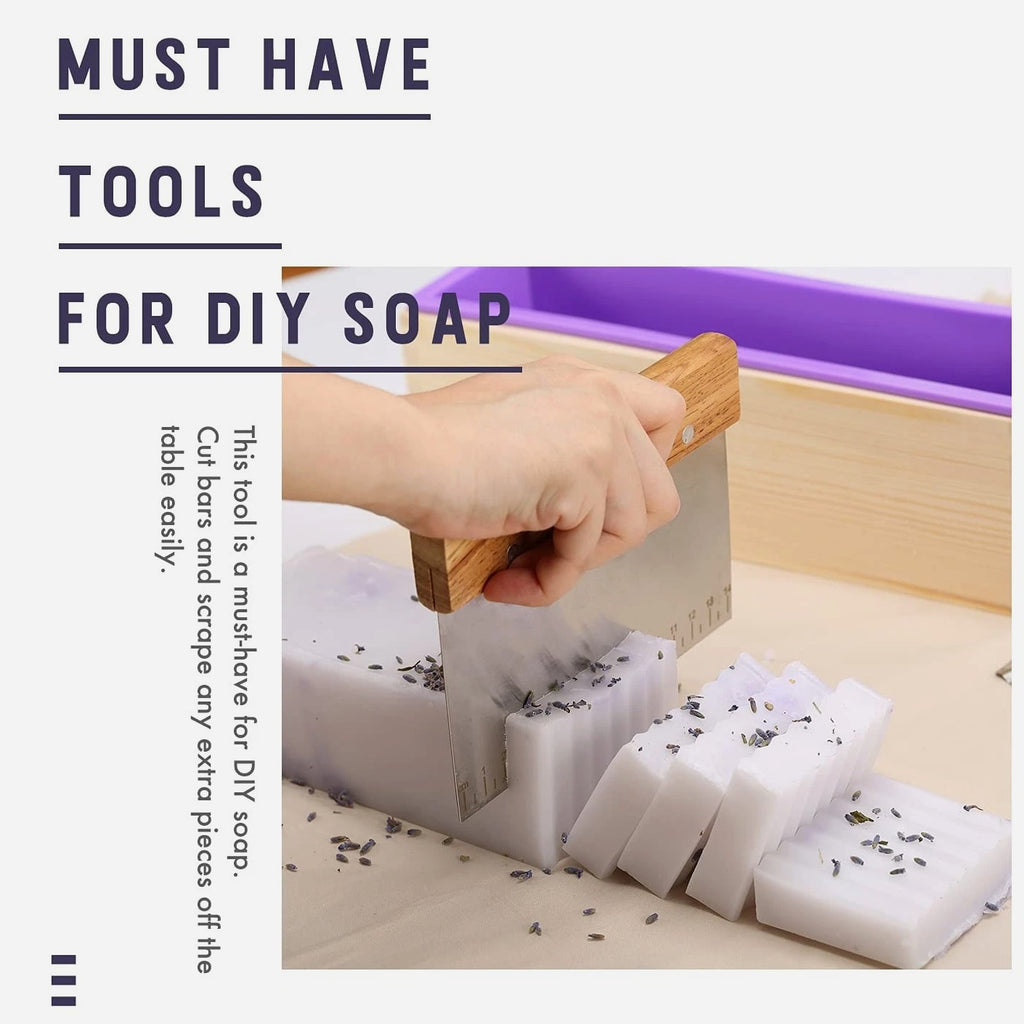 DIY Soap Making Kit, Soap Making Supplies with 3.3 lbs Soap Base, Glass Measure...