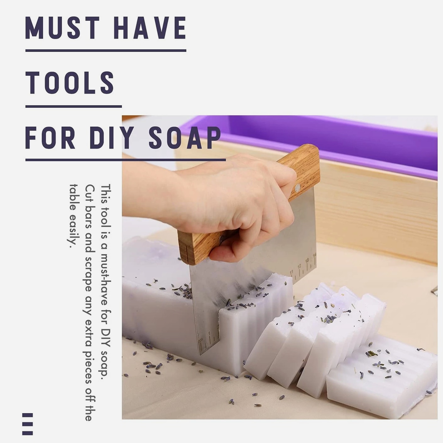 DIY Soap Making Kit, Soap Making Supplies with 3.3 lbs Soap Base, Glass Measure...