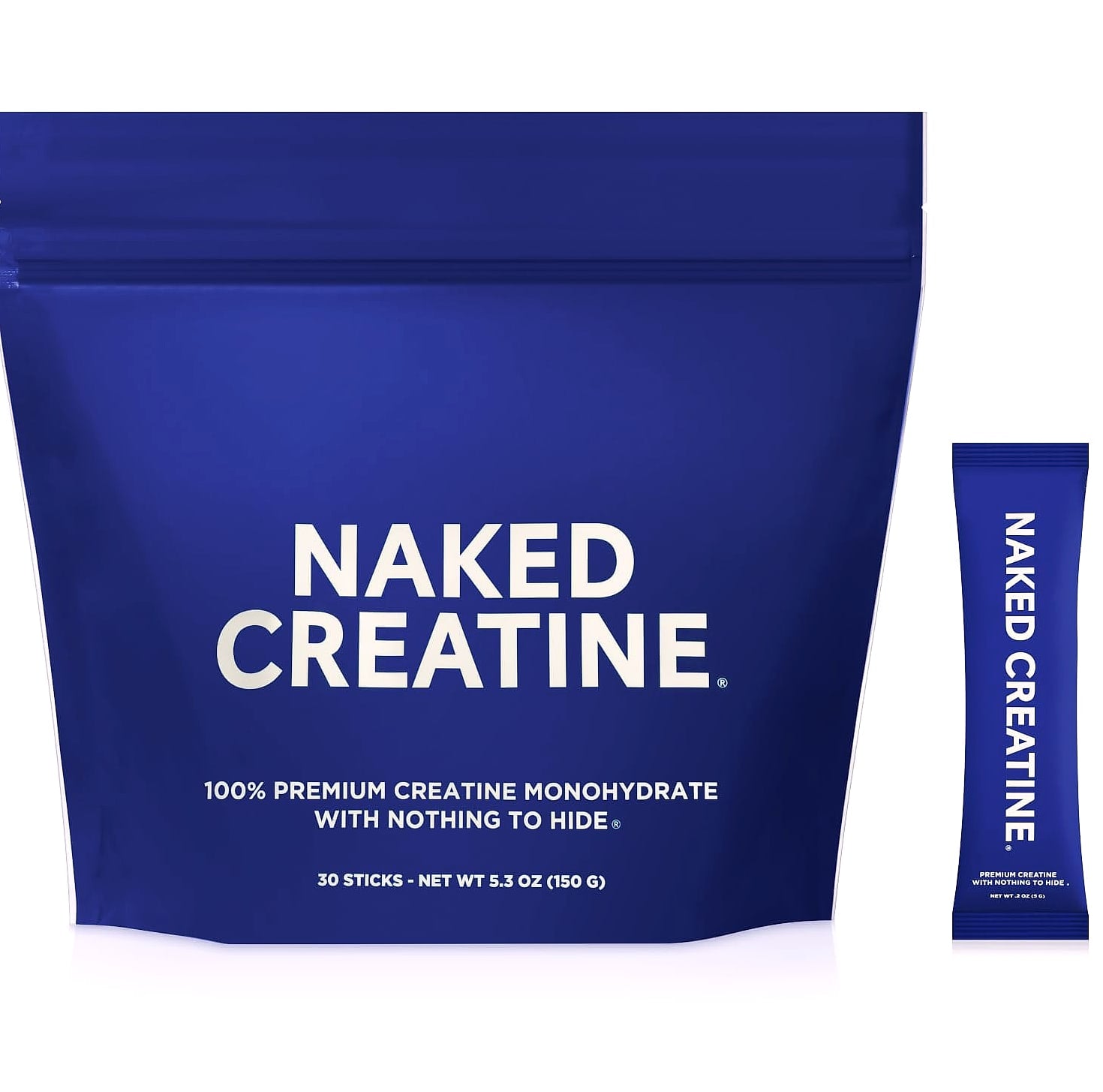 NAKED Pure Micronized Creatine Monohydrate Powder 500g