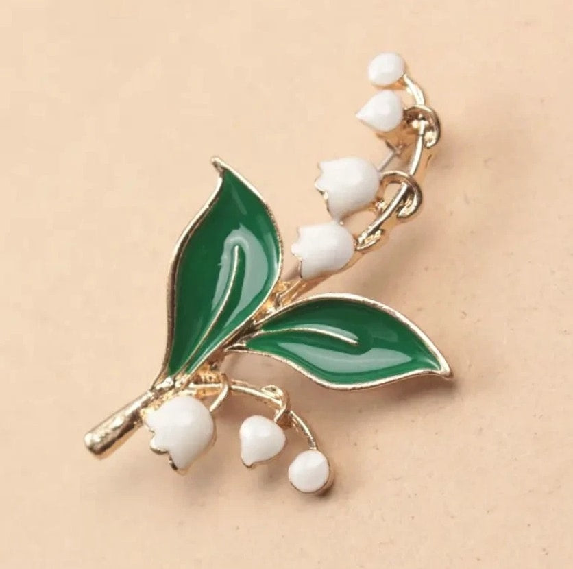 Elegant Plant Flower Brooch Clothing Accessories Fashionable Ladies' Brooches
