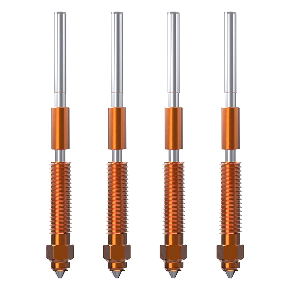 Quick-Swap 3D Printer Nozzle Kit, Copper Alloy Nozzles for K1C/Ender-3 V3/Plus