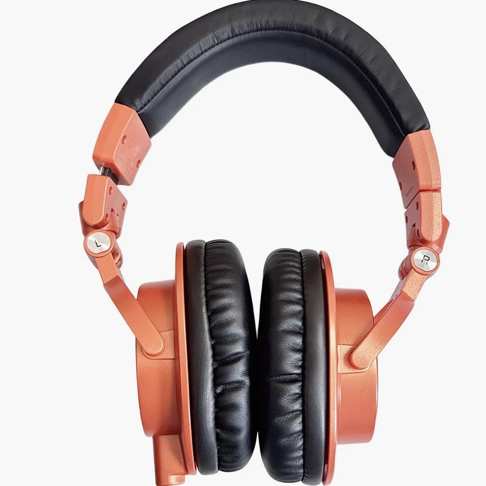 NEW Audio-Technica ATH-M50X Professional Over Ear Headphones - Orange