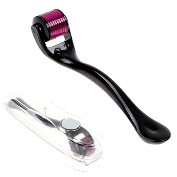 Derma Skin Roller - Titanium 1.0mm for Scars, Wrinkles, Hair Loss, Body, Acne 540Pins