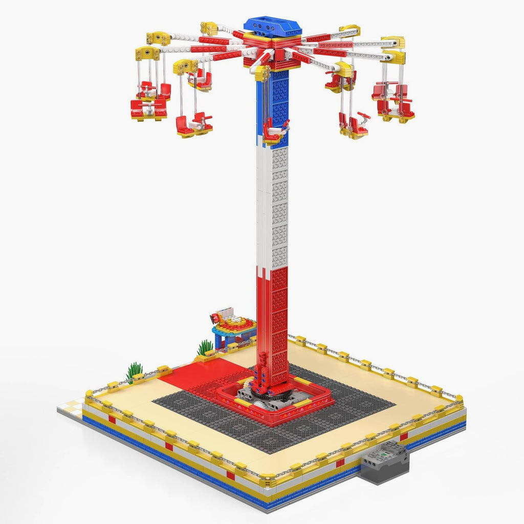 Mould King 11016 Rotating Flying Chair Paradise Building Block Remote Controlled