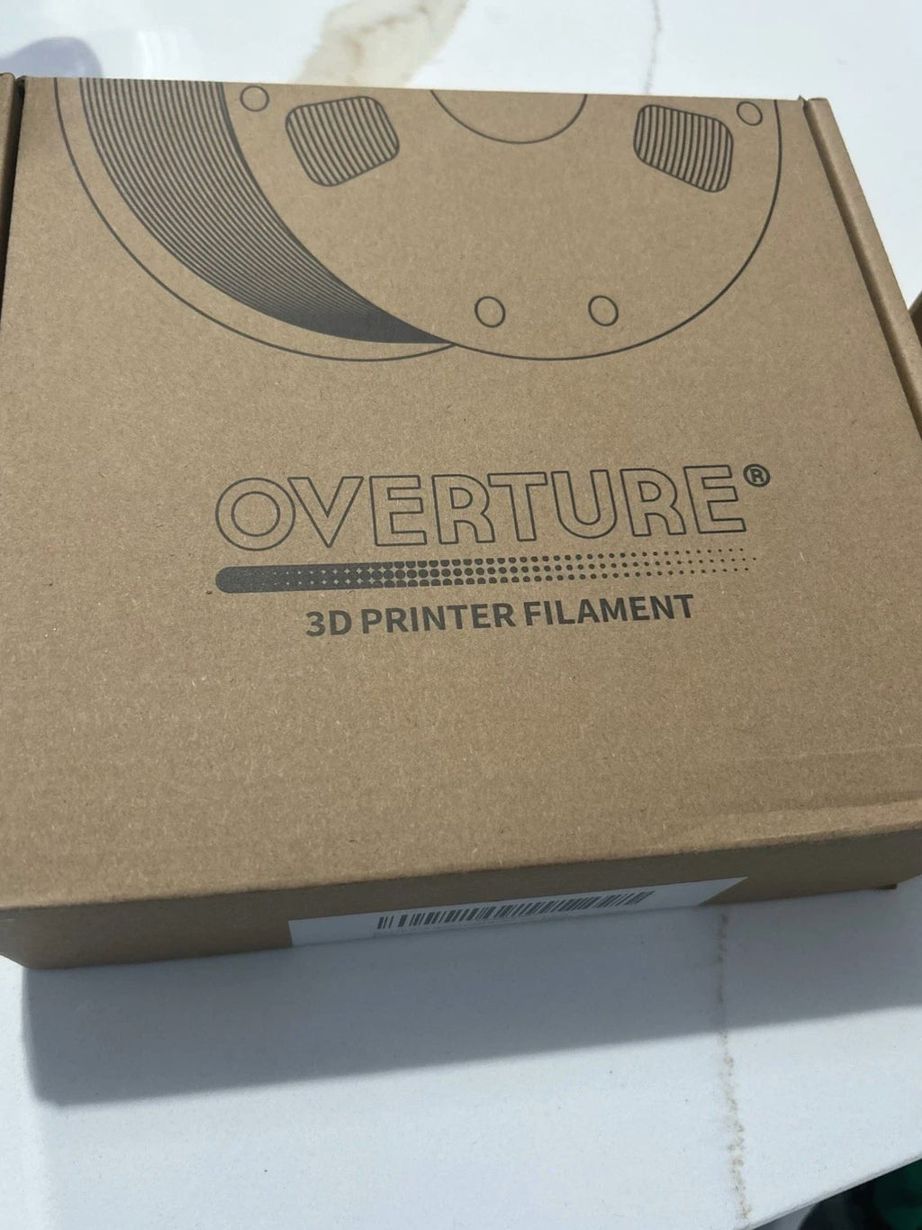 TPU Filament 1.75mm Flexible Spool, 95A Soft 3D Printer Filament, 1kg Roll (2.2