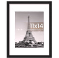 Upsimples 11x14 Picture Frame for 8x10 Photos with Mat