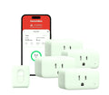 SwitchBot Smart Plug Mini 15A 4-Pack WiFi Remote Control