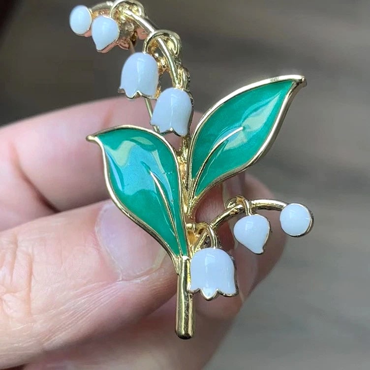 Elegant Plant Flower Brooch Clothing Accessories Fashionable Ladies' Brooches