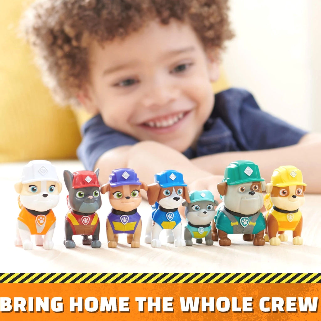 Rubble & Crew, Toy Figures Gift Pack, with 7 Collectible Action Figures, Kids...