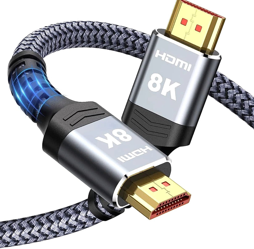 Highwings 8K HDMI Cable 48Gbps 6.6ft Braided